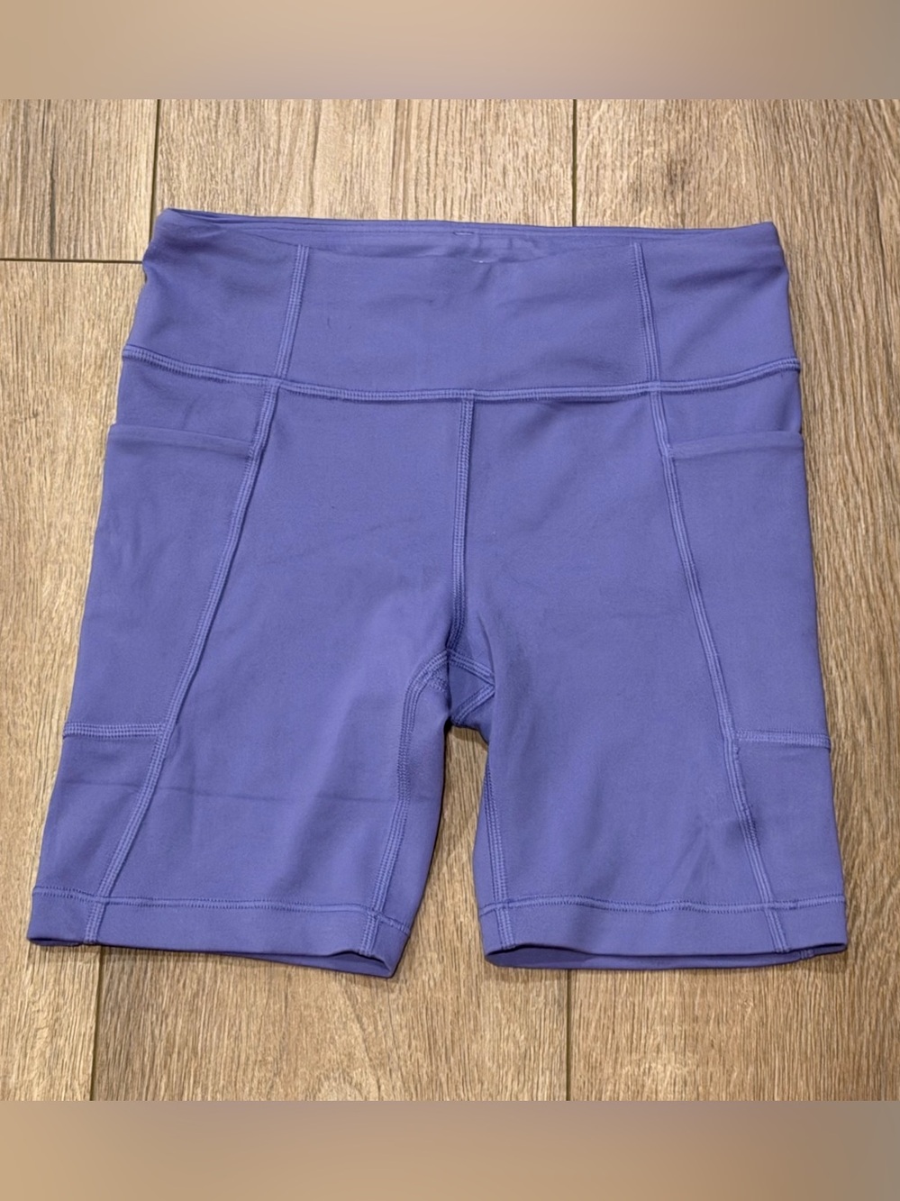 Athleta Girl. Medium 8-10. Girls High-Rise Purple Lavender Athletic Shorts